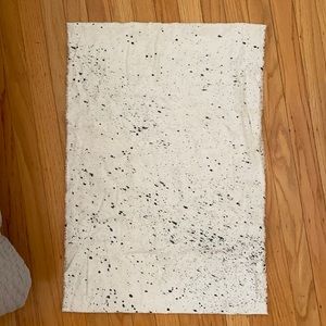 Raw silk handmade infinity scarf